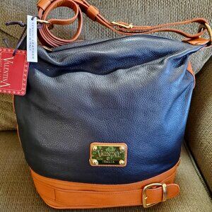 New& Unused Valentina Bucket Shoulder Bag